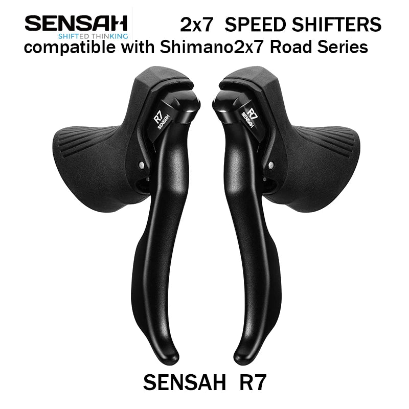 Sensah Ignite Road Shifters 2x8/9/10 Speed Brake Lever – Carbon Black