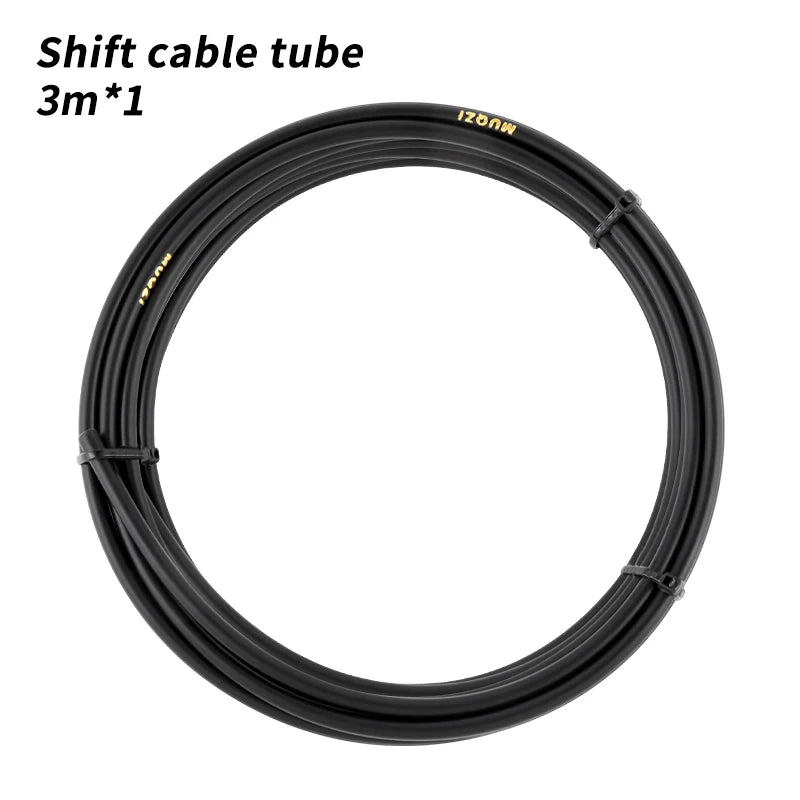 MUQZI 3 m Fahrrad‑Kabelhülse für Schaltung & Bremse – 4 mm/5 mm MTB & Straße