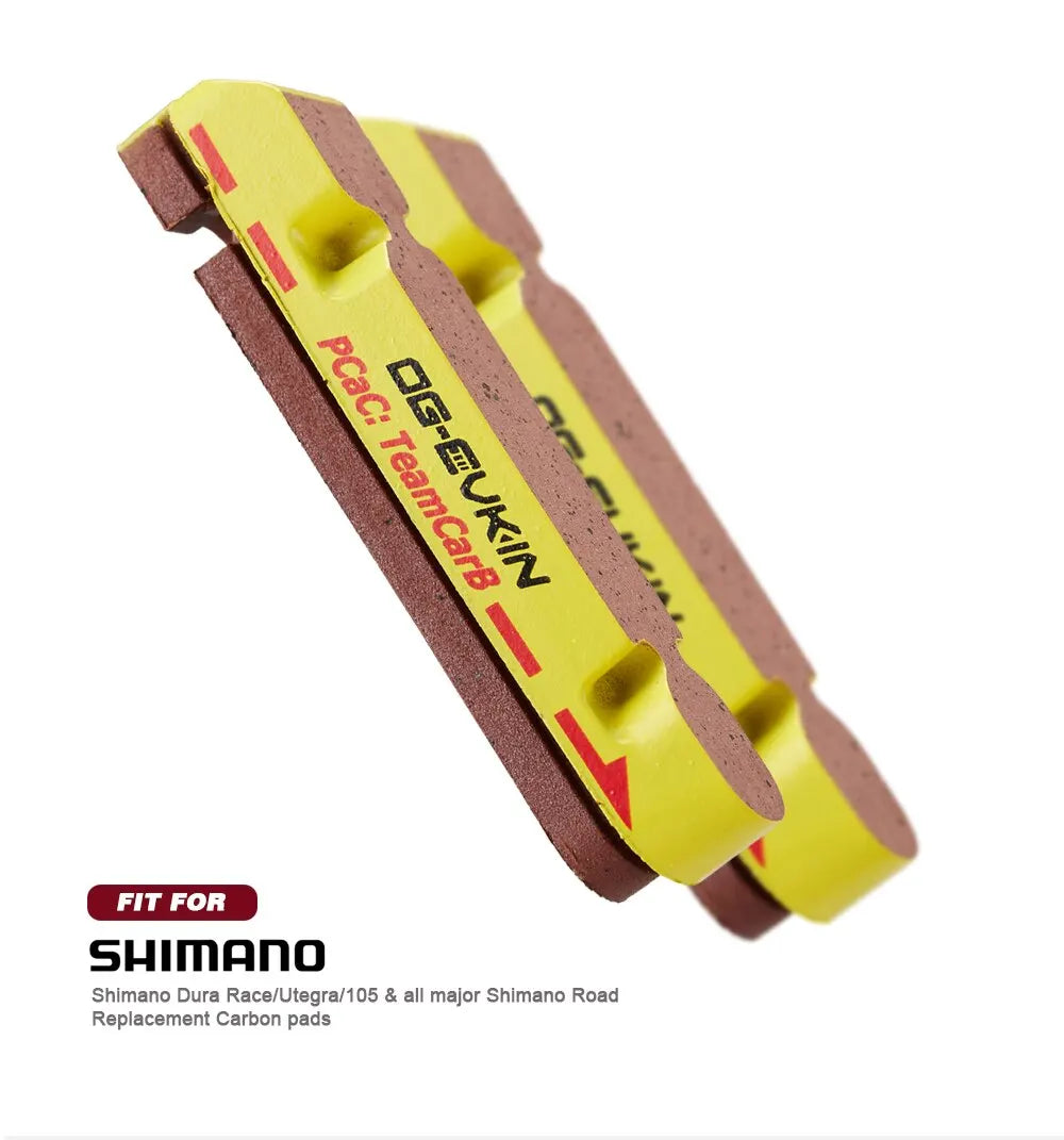 OG-EVKIN Pads-02 Carbon V‑Brake Pads for Shimano, SRAM & Champion Rims