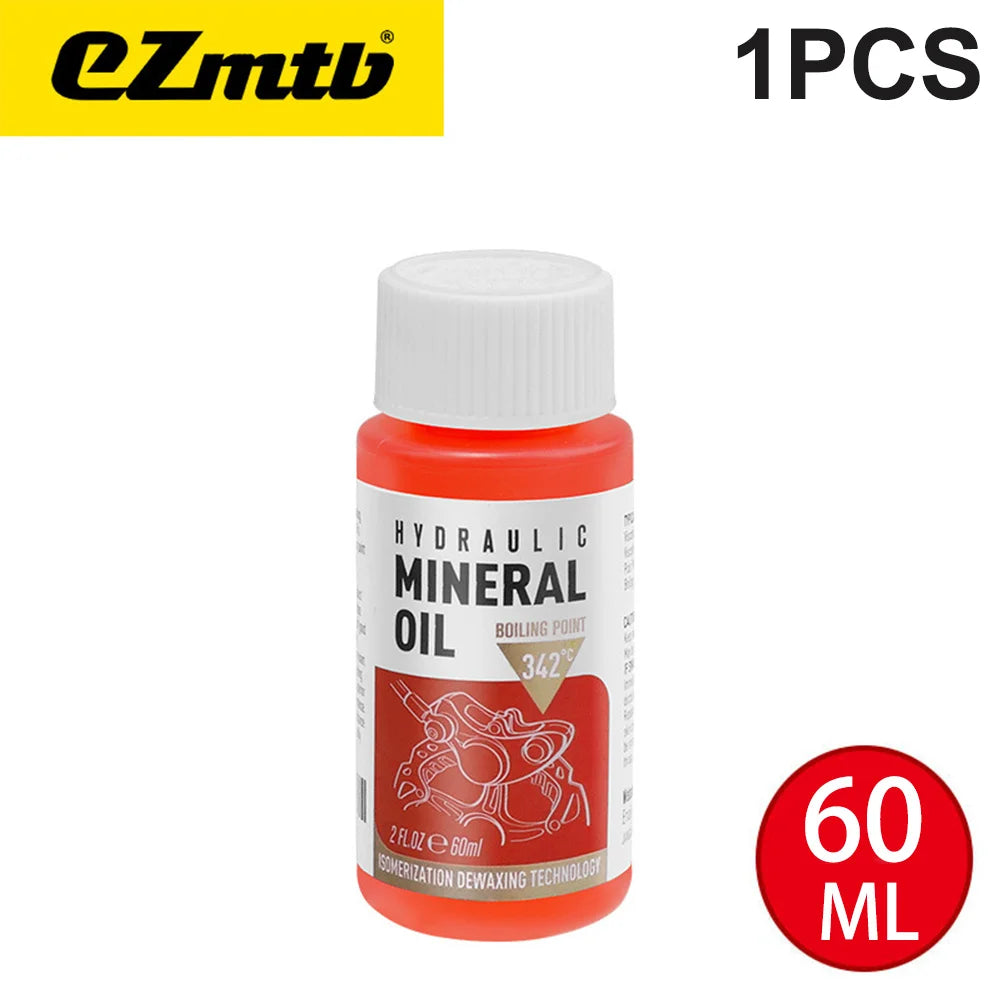 Shimano Hydraulic Bike Brake Oil & 2‑Piece Injector Kit 60 ml