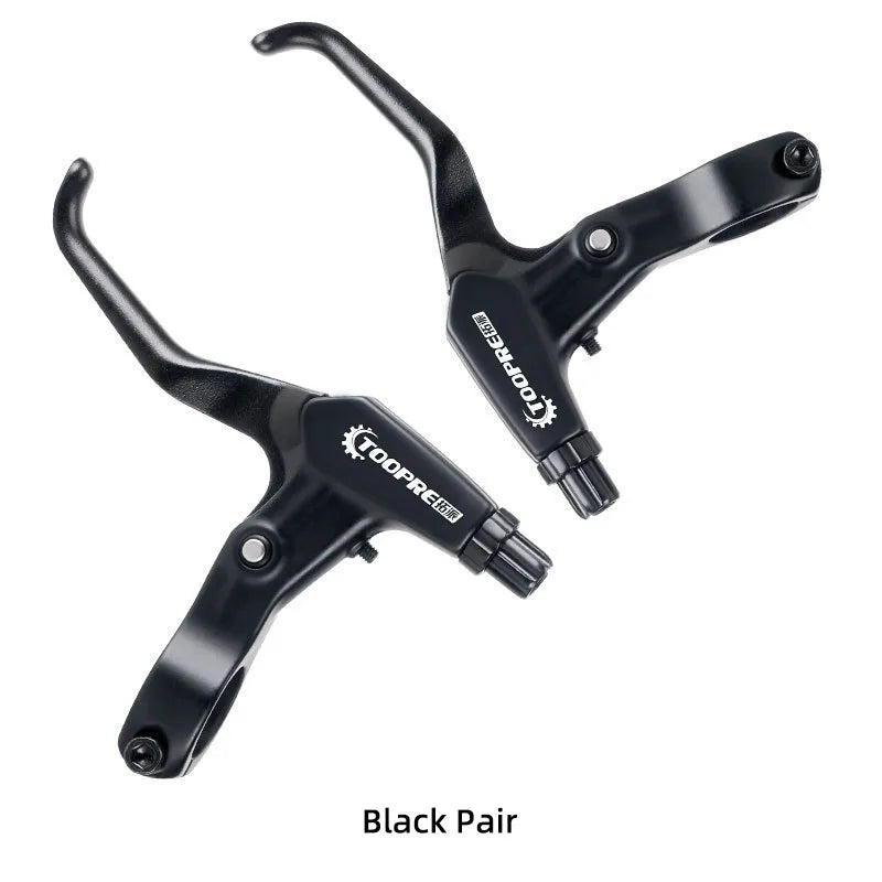 TOOPRE FR5 Aluminum Bike Brake Lever Grips – Blue, Universal MTB/Road