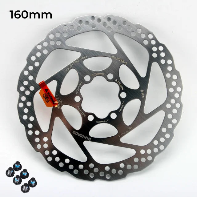 ZEROING RT56-S 6‑Bolt 160mm Stainless Steel Brake Disc – MTB & Road