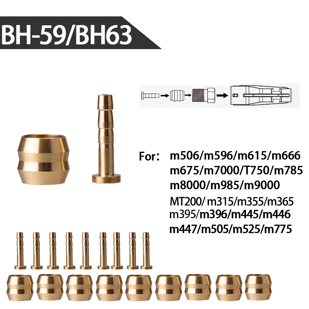 Huile de frein à disque hydraulique Olive ZTTO – 10 pièces pour BH59, BH90, Sram