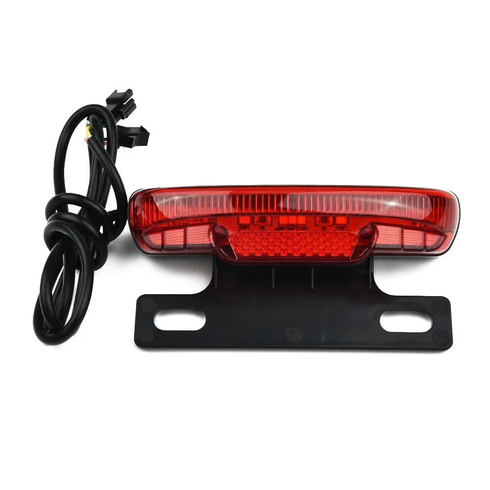 36‑60V E‑Bike Rear Lamp – Flashing Brake & Night Light