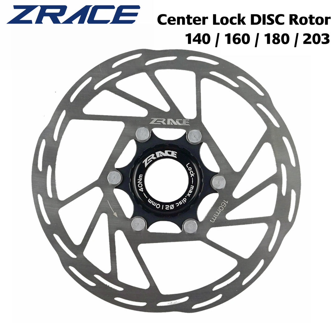 ZRACE 160mm Center Lock Disc Rotor – Heat Dissipation for MTB & Road