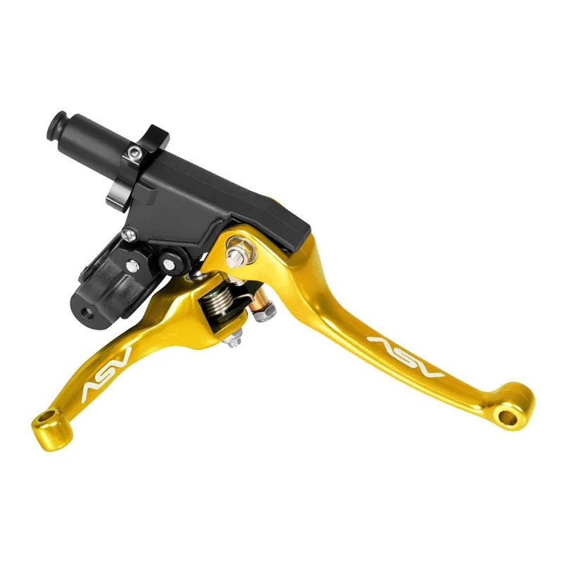 Set de manete de ambreiaj și frână pliabile CNC argintiu – Compatibil cu KTM, Honda, Yamaha