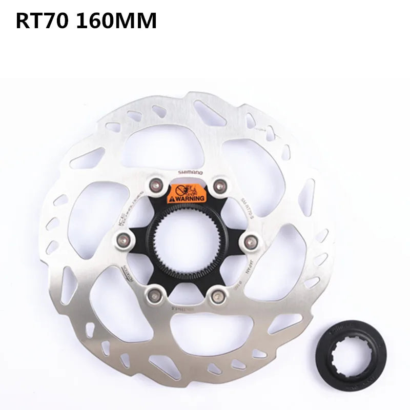 Shimano RT70 180mm Center Lock Disc Rotor – Hydraulic Brake Upgrade