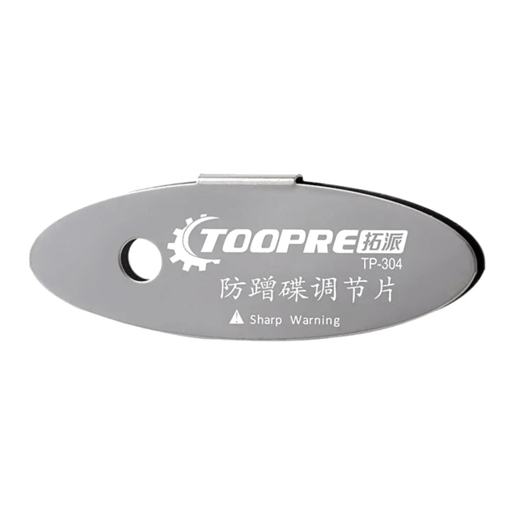 TOOPRE 5 pièces outil de réglage d’étrier de frein à disque en acier inoxydable pour VTT