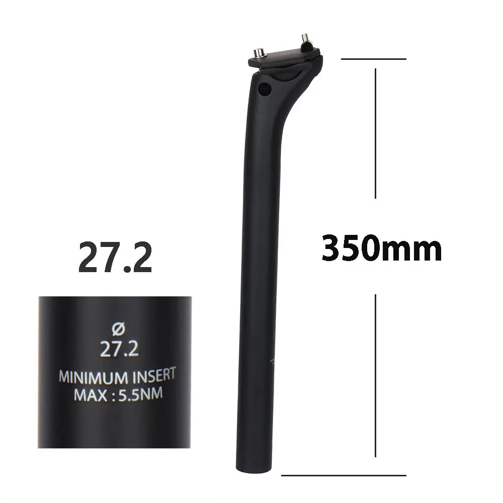 ELITAONE 31.6x350mm Hiilikuitu MTB‑istuintolppi 20mm Siirtymä – Kevyt