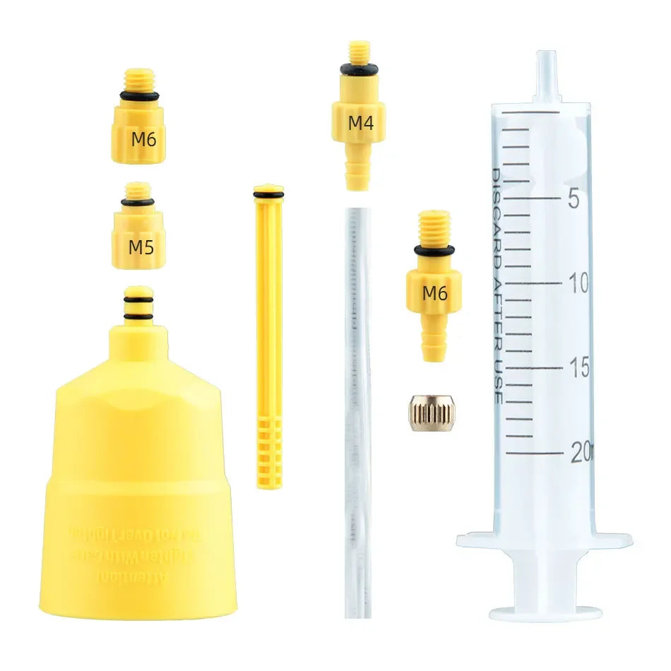 Kit di strumenti per spurgo idraulico per freni a disco Goodtaste XOD – Olio minerale