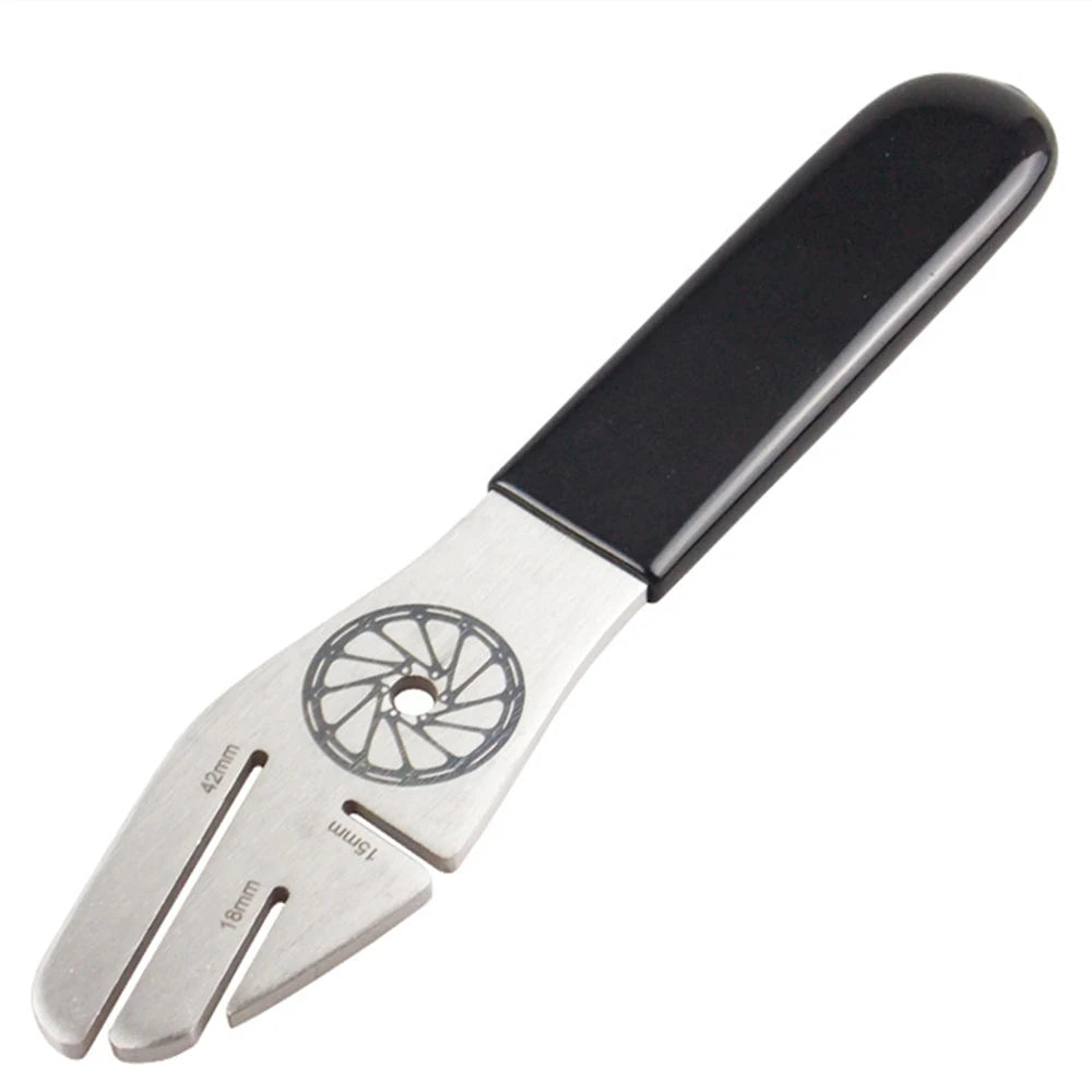 Stainless Disc Brake Repair Wrench – Road & Mountain Bikes, Black