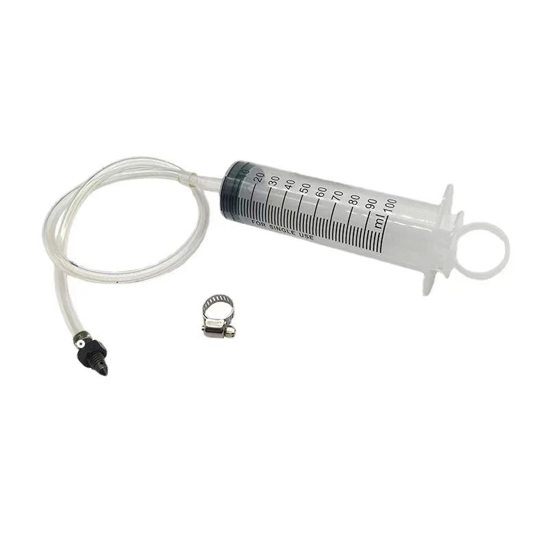 Universal 100ml Brake Bleed Syringe for Motorcycle & E‑Bike Disc