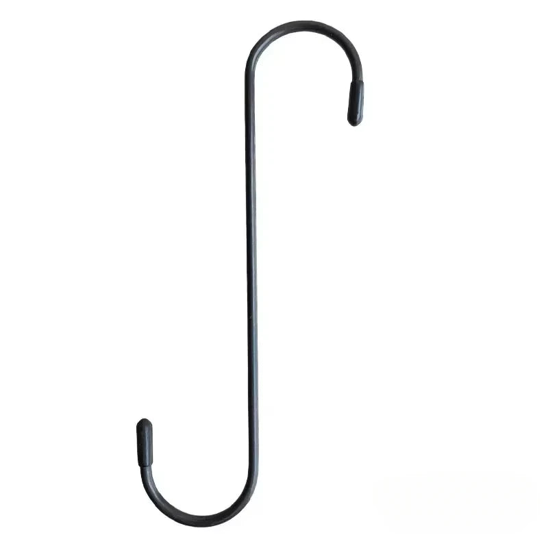 Colgador de pinza de freno en forma de S rojo para discos de freno de bicicleta eléctrica – 1 uds